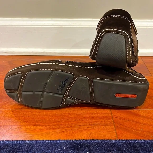Cole Haan Brown Leather & Suede Driving Shoes (Men’s 12) - Picture 3 of 5